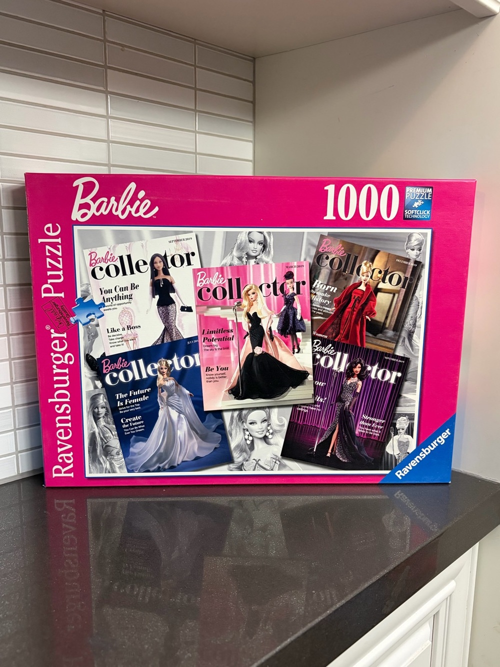 Ravensburger Barbie Mode Collector 1000 piece puzzle
